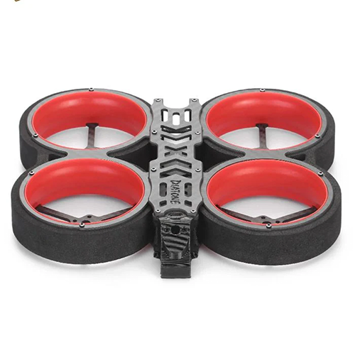 Diatone Taycan MXC3.1 3″ Cinewhoop Frame Kit w/ Red Ducts - Image 2