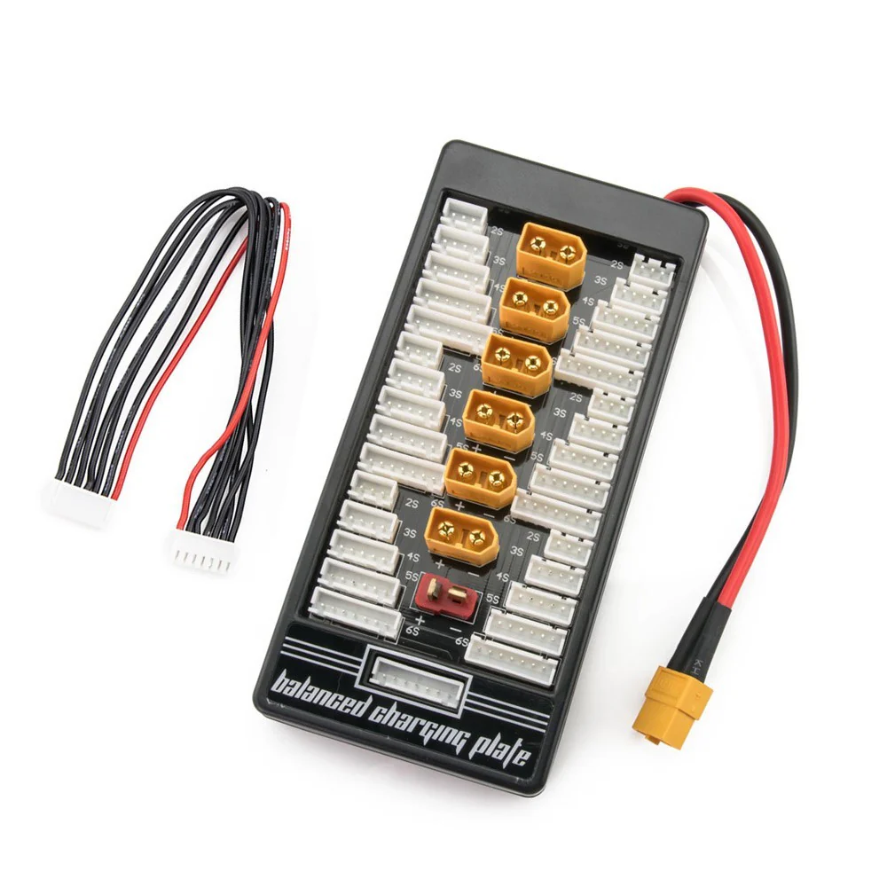Parallel charging Board for 6 packs 2~6S (XT60-Male)